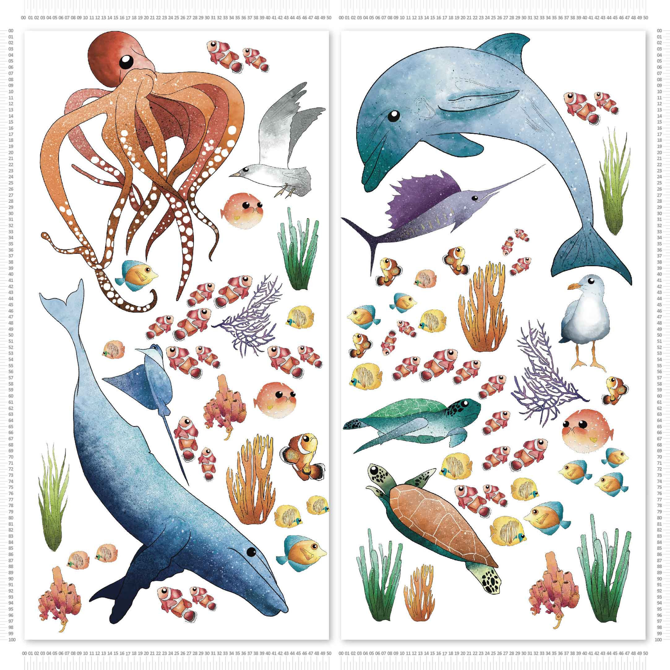 Denizler Altında II - Sticker Set