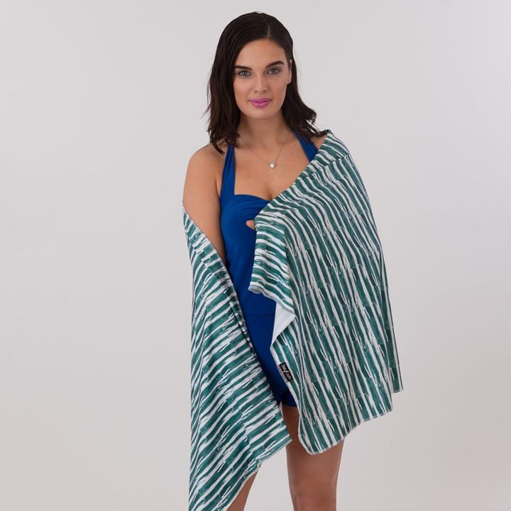 Thumbnail: Luv Bug UPF 50+ Sunscreen Towel - Full size - Grey Heather