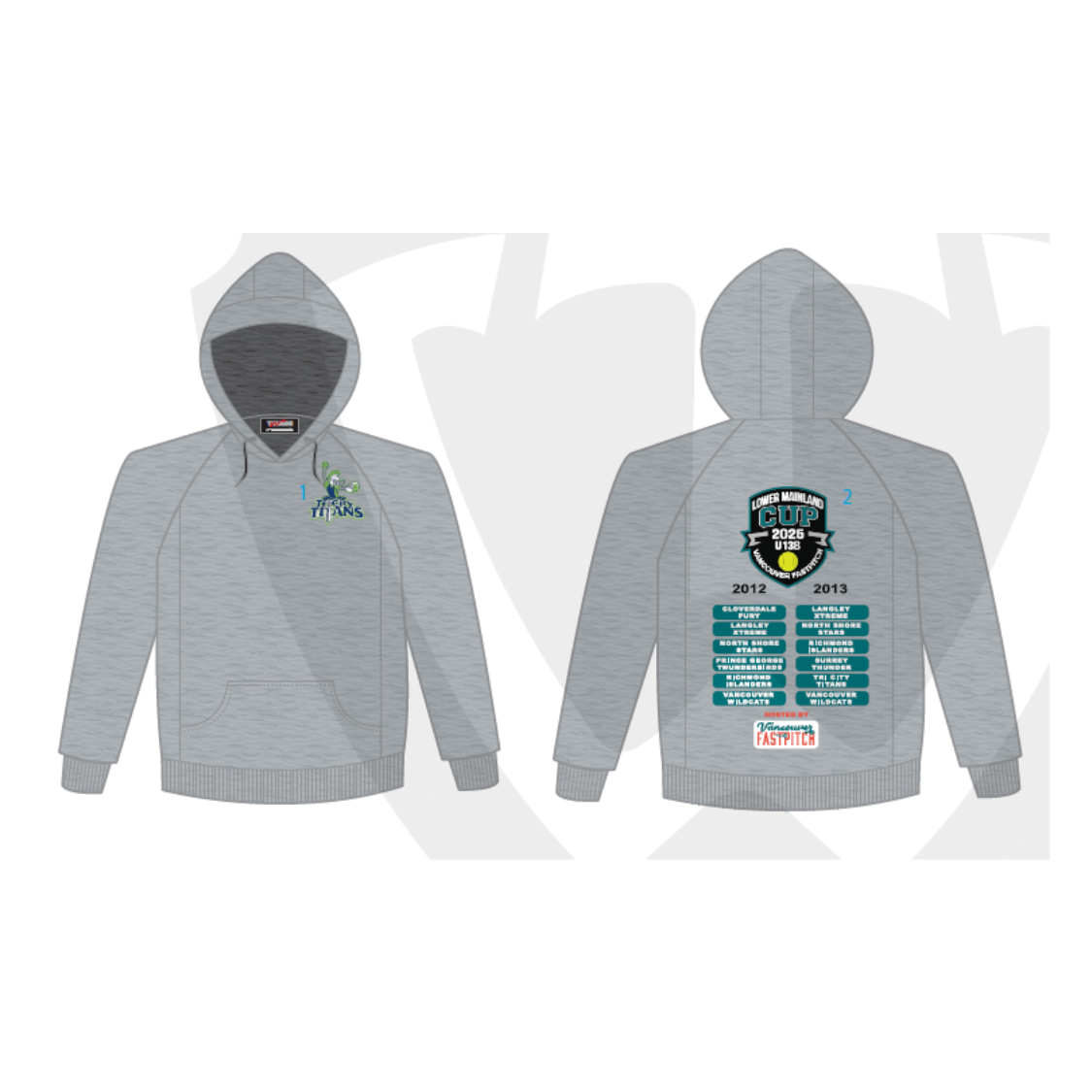 TITANS CUSTOM HOODIE