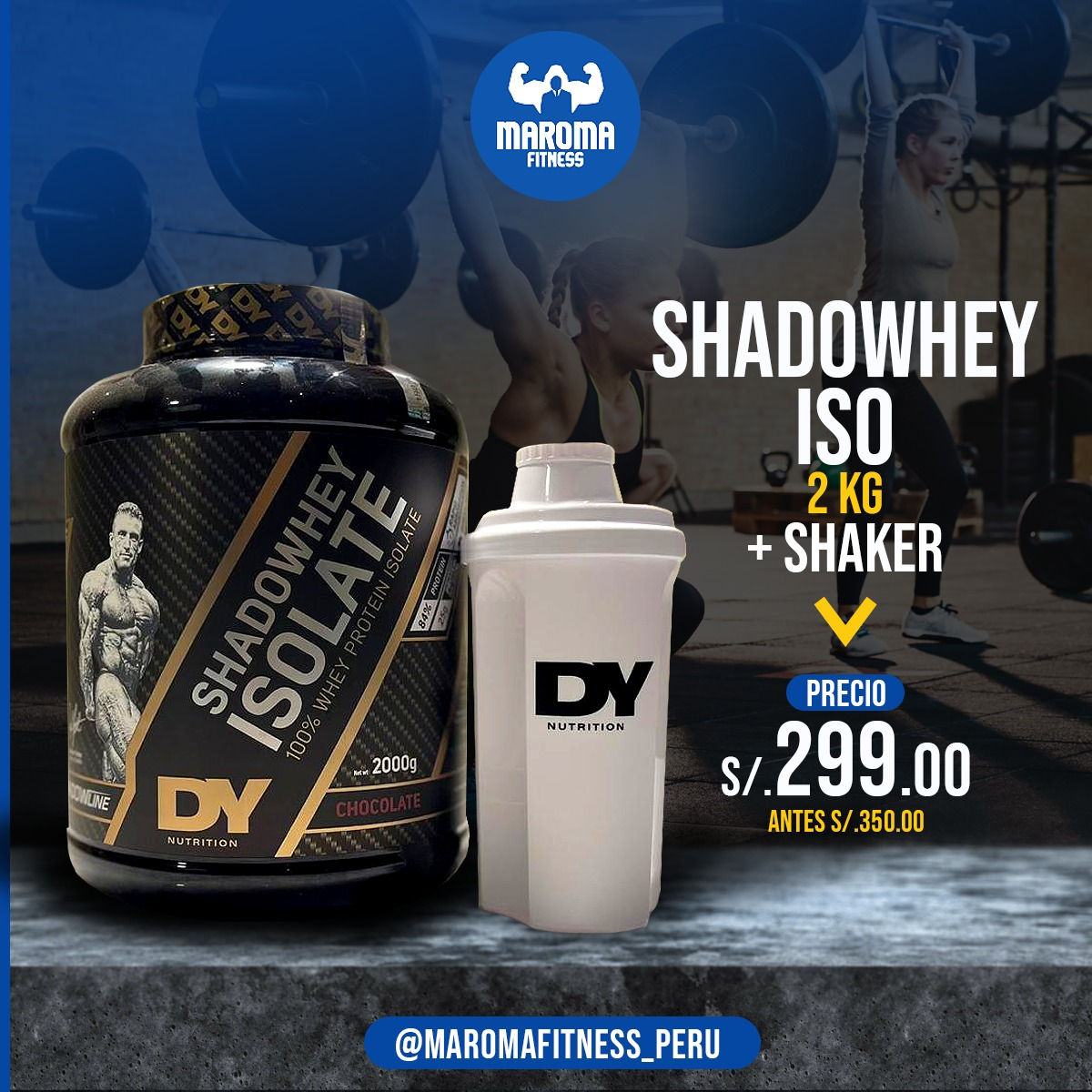 Proteina isolatada Shadowhey 2 kg 
