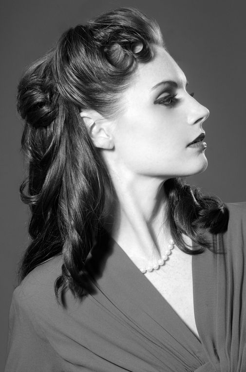 1950's Makeup and Hairstyling by Dhyana Renee Forte Savannah GA.