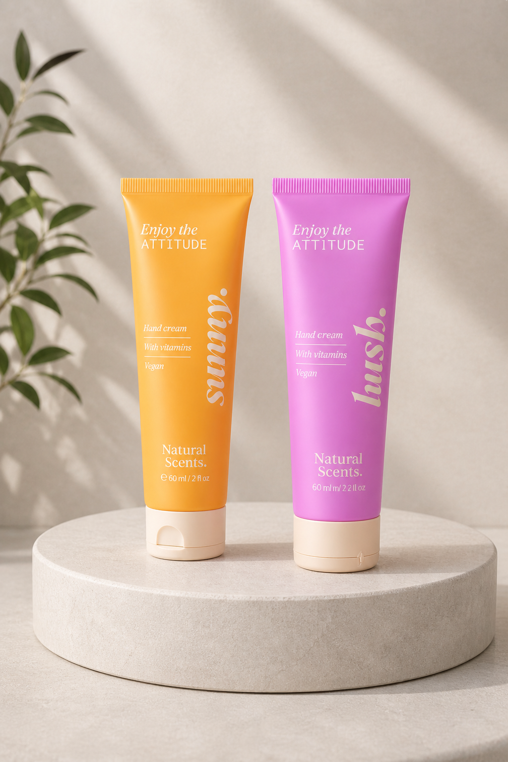 Crema para manos con vitaminas y aroma suave
