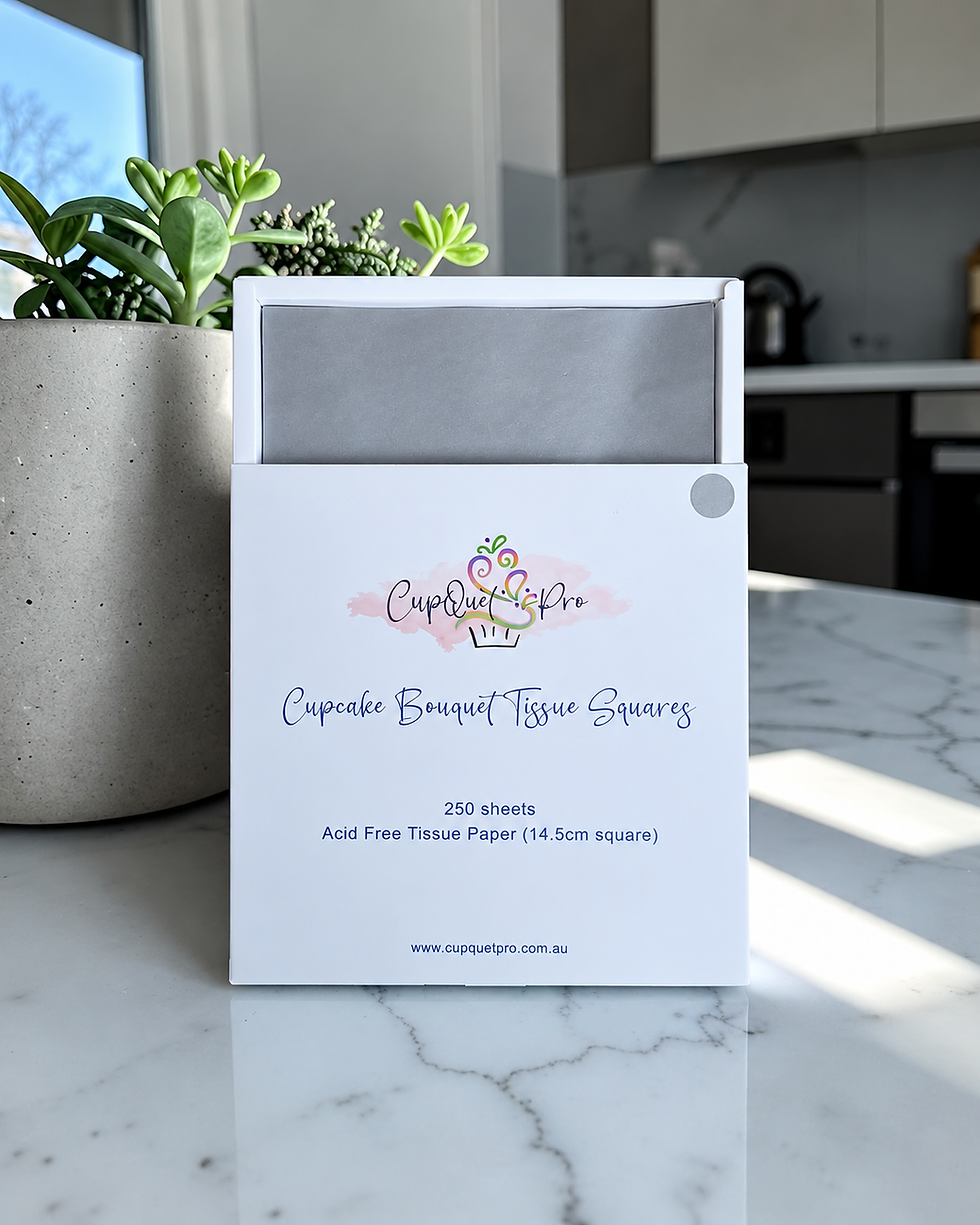 Thumbnail: Cupcake Bouquet Tissue Paper Squares