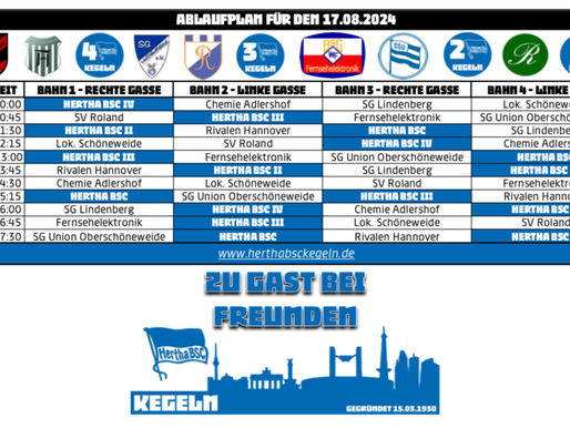 Zu Gast bei Freunden - Hertha Einladungsturnier am 17.08.24