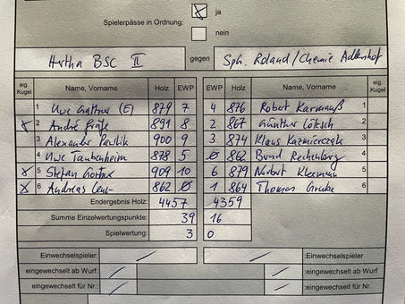1. Spieltag Landesliga