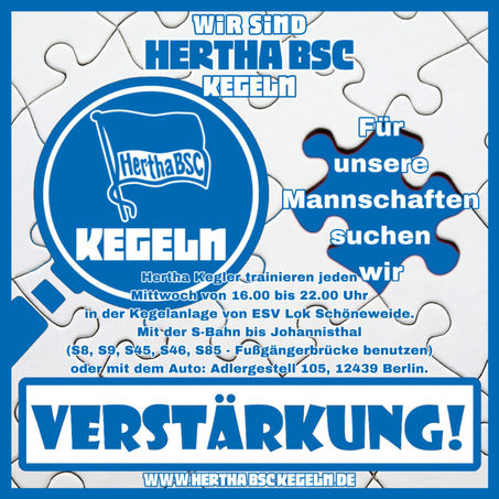 Hertha Kegler suchen neue Mitglieder