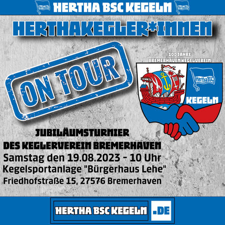 Herthakegler zu Gast beim Bremerhaven Kegelverein!