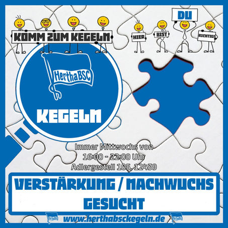 verstärkung / Nachwuchs gesucht!