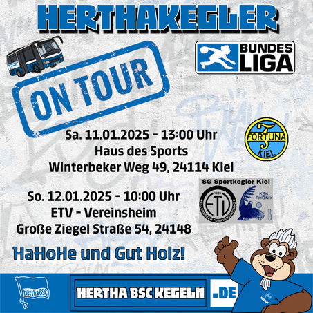 HerthaKegler on Tour!