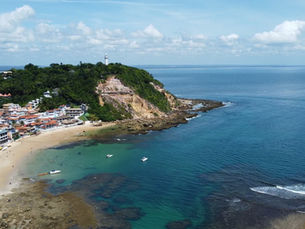 Morro de São Paulo e a primeira praia