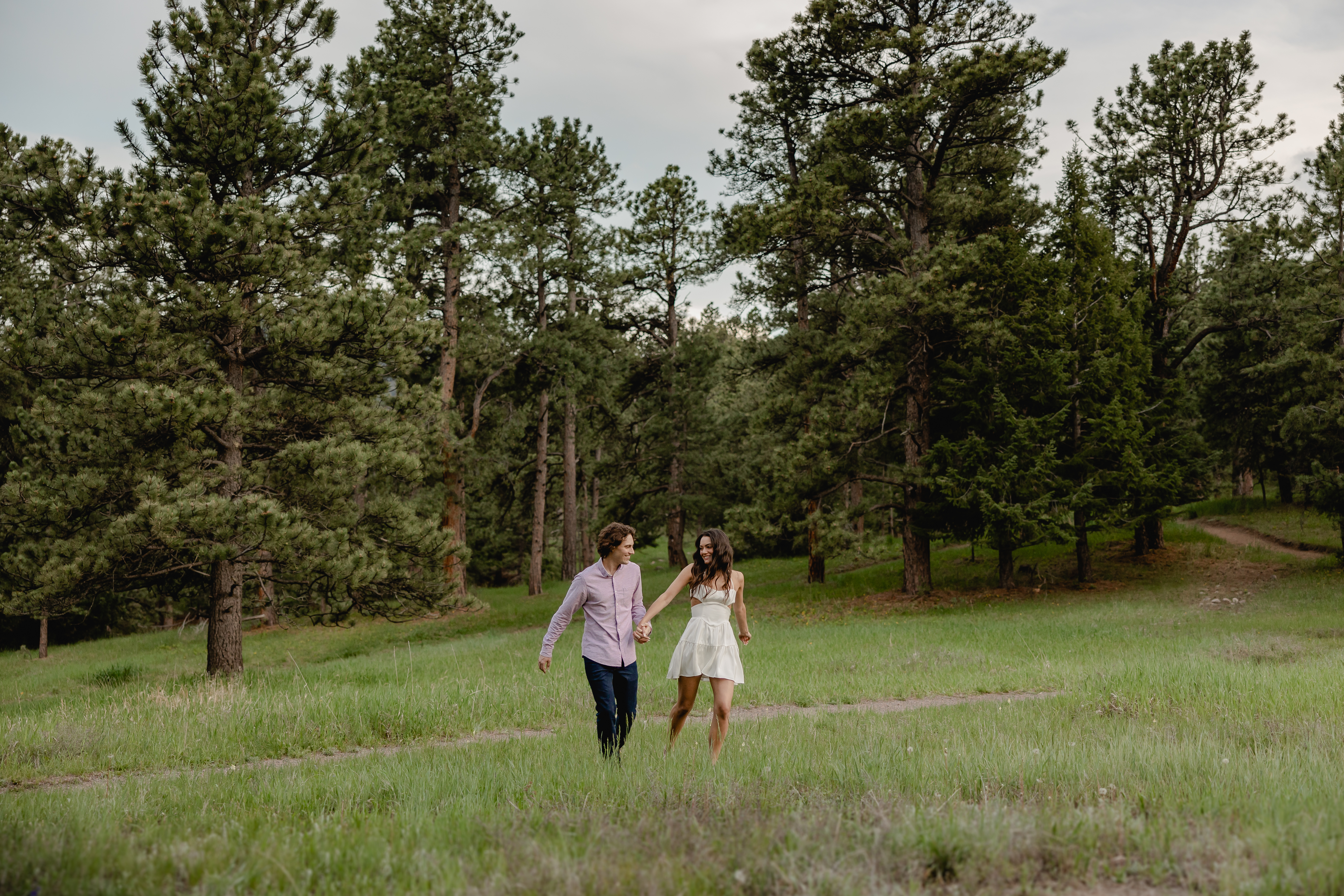 Rustic wedding website example