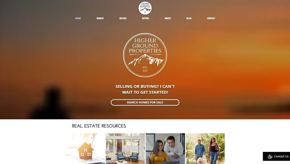 real estate broker website example