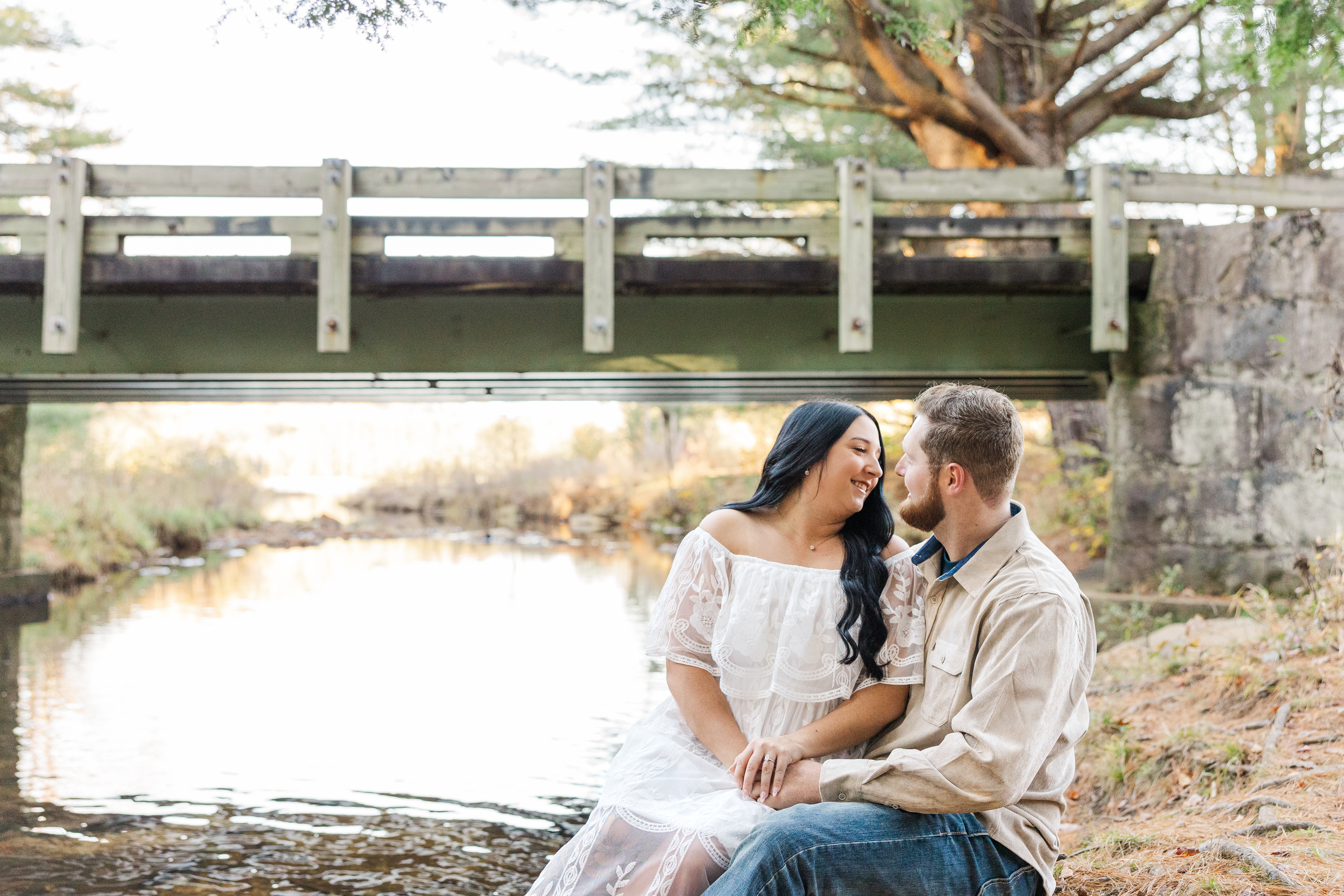 Rustic wedding website design