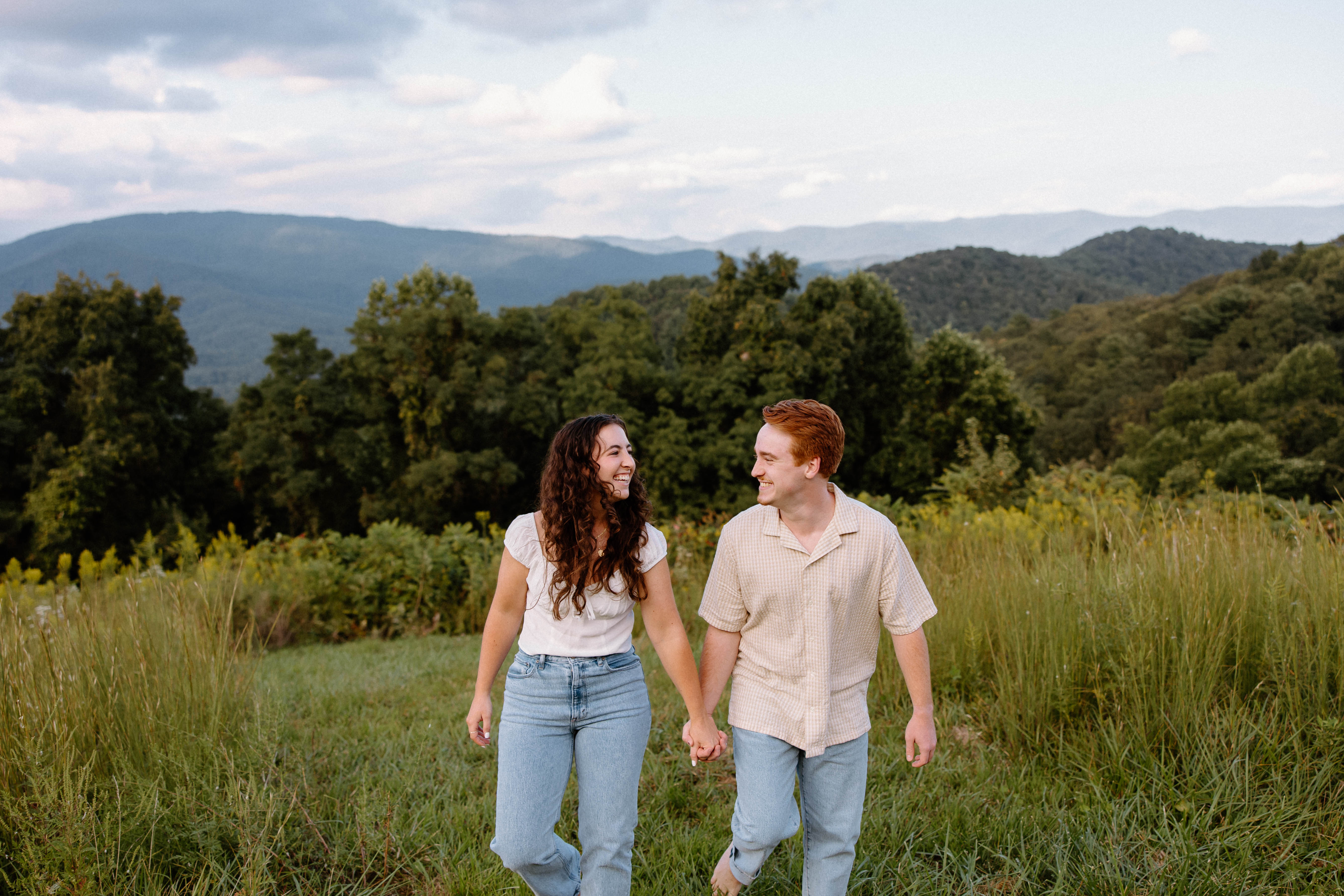 Garden wedding website design
