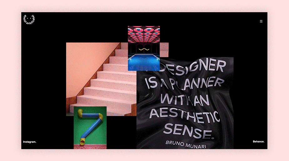 3D animation and art direction portfolio example