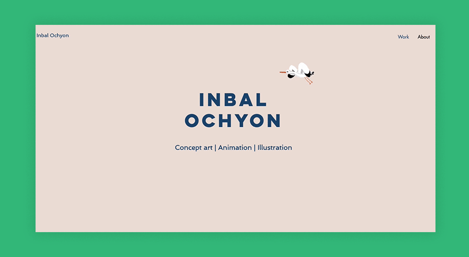 animation and illustration portfolio example