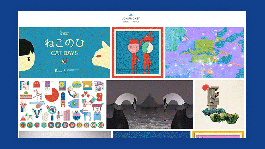animation director portfolio example