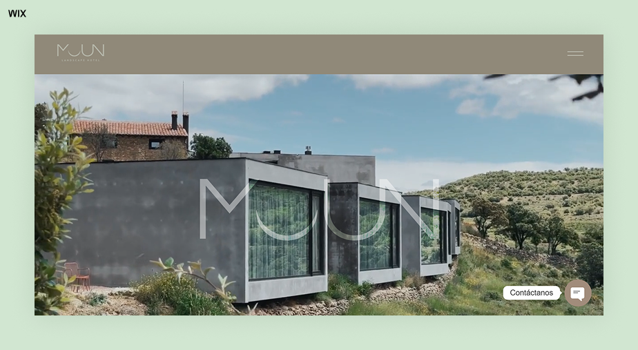 boutique hotel website design