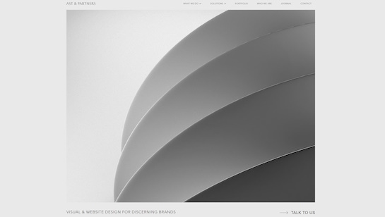 AST & Partners website example