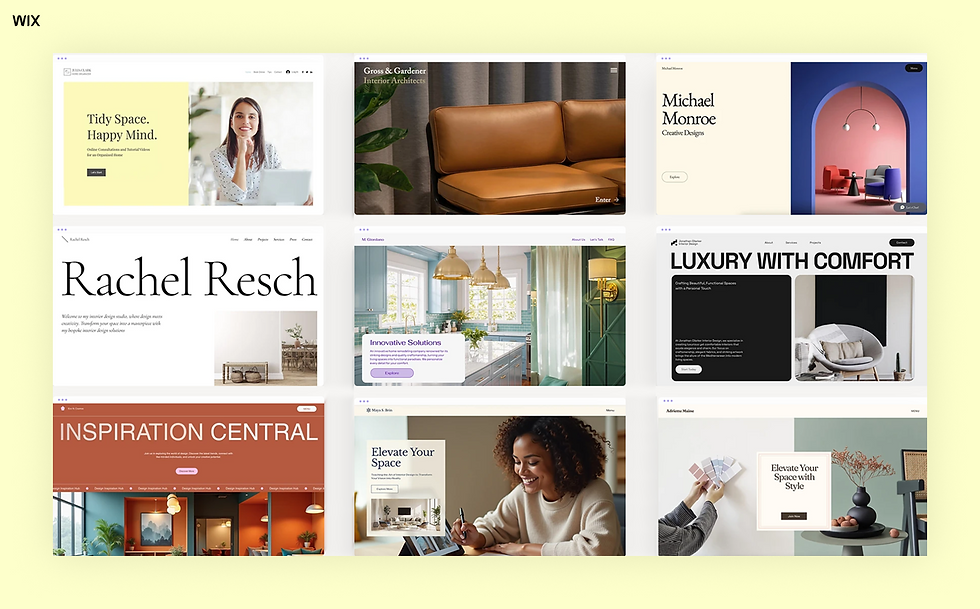 create interior design blog
