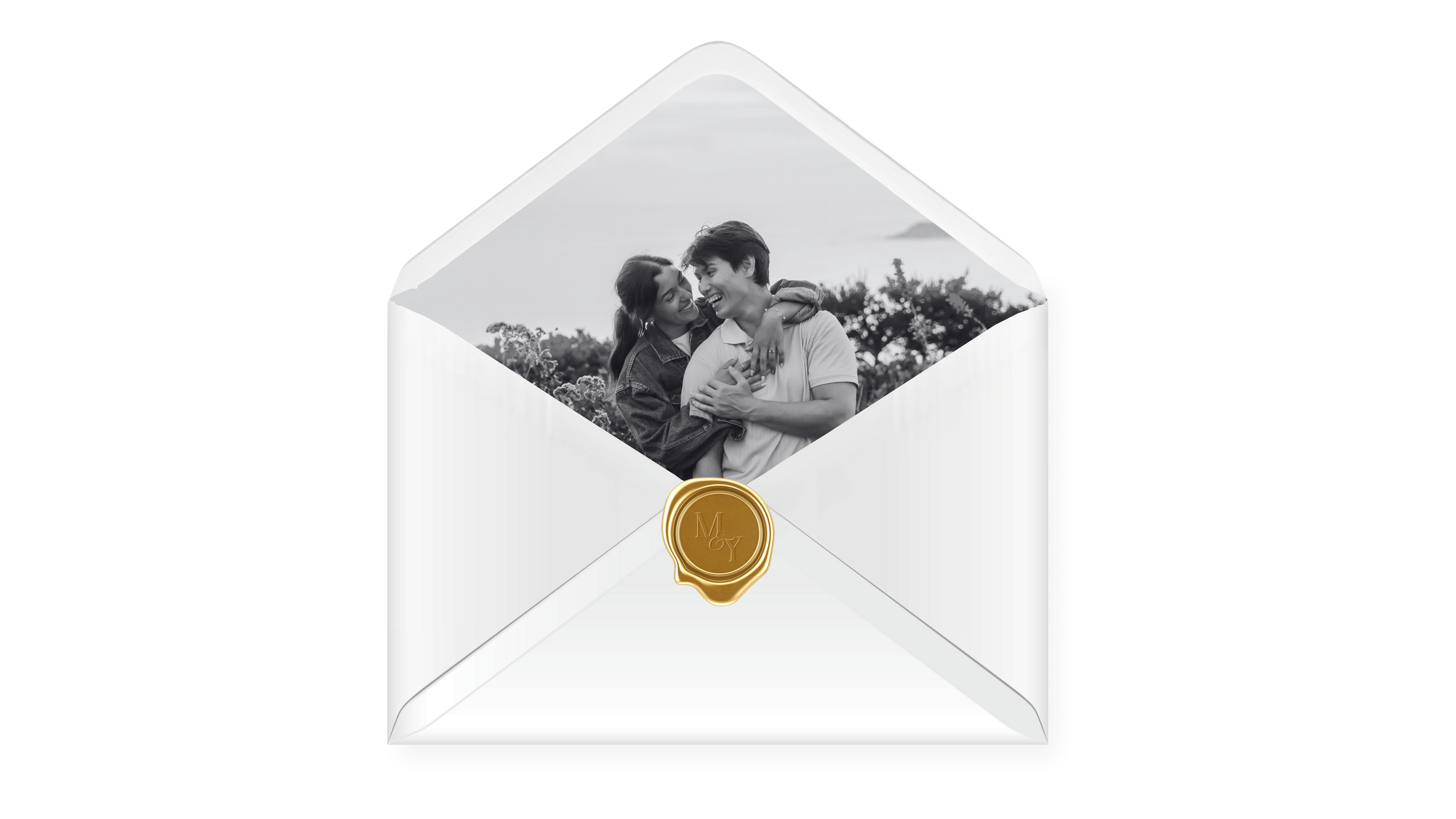 Classic wedding website design