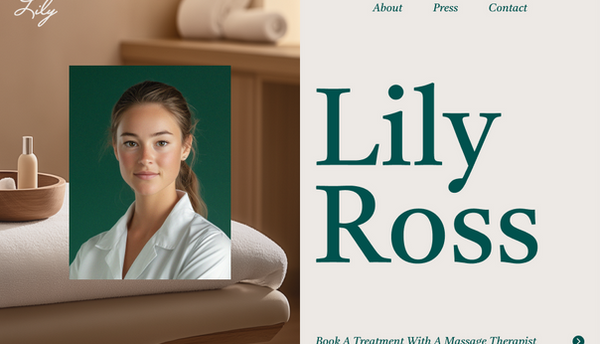 How to build a massage therapy website