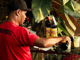 Drink do Corno Feliz: inconfundível em Morro de São Paulo