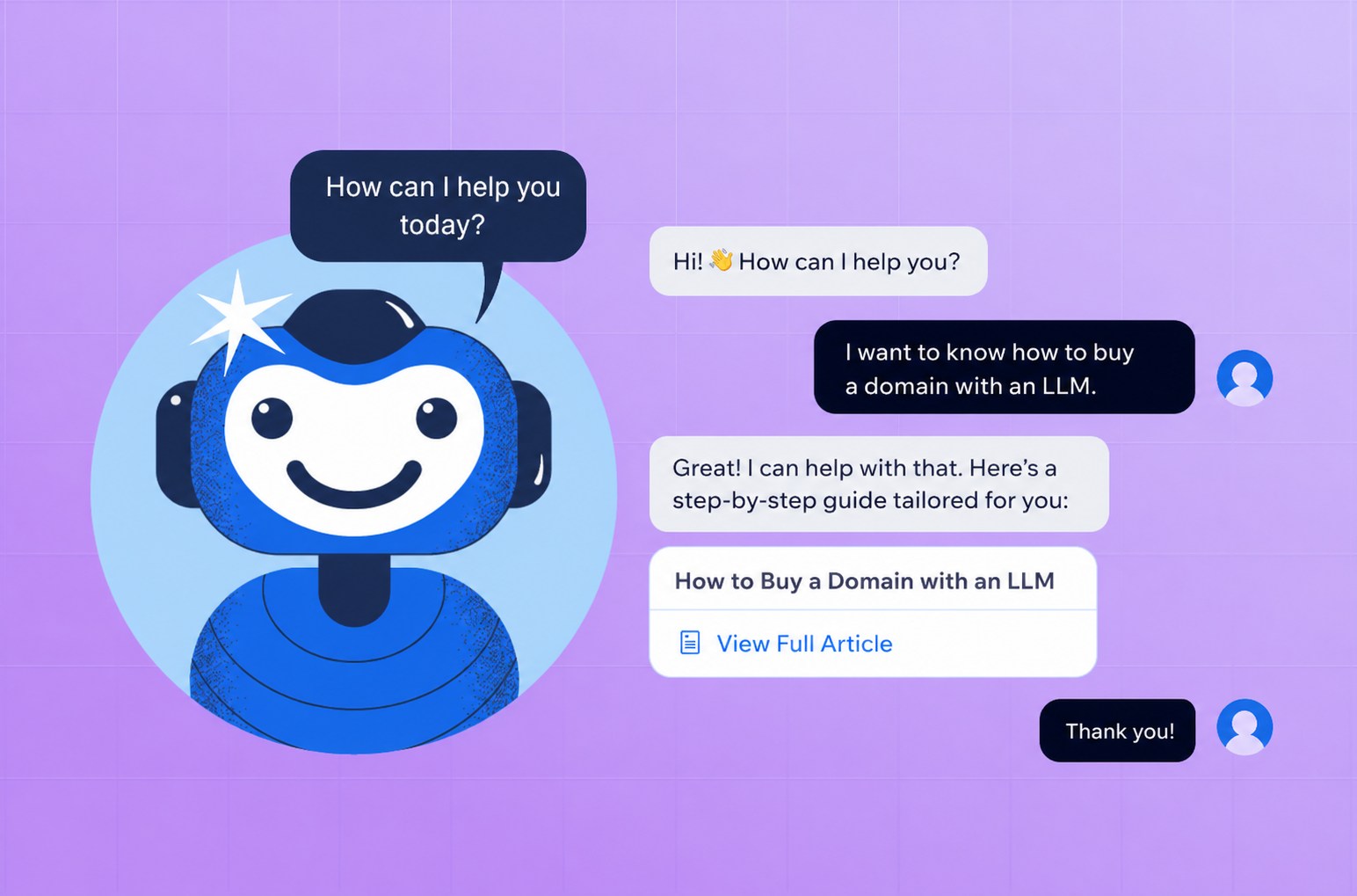 How to use AI to buy a domain name