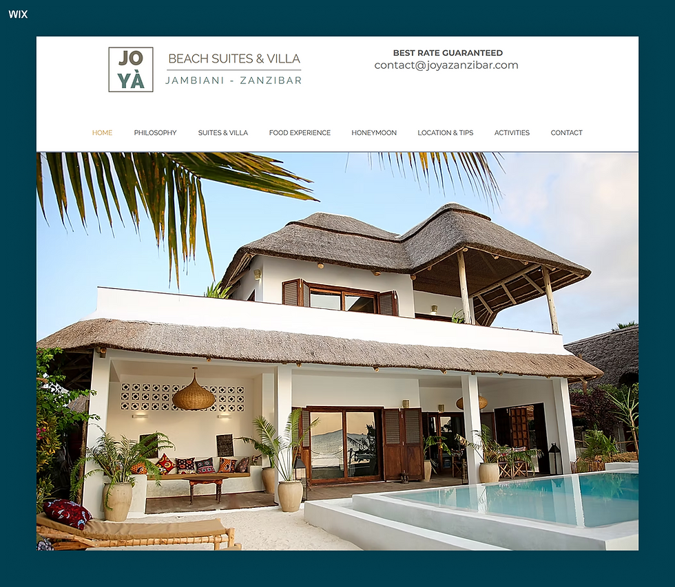 best hotel website designs