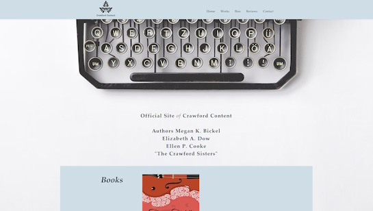 Crawford Content co-author website example