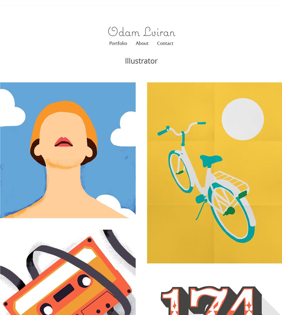 portfolio website examples
