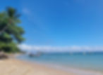 Mar da Terceira Praia de Morro de São paulo