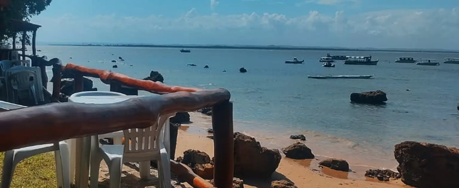 Pousada Vila das Flores em Morro de São Paulo: frente ao mar