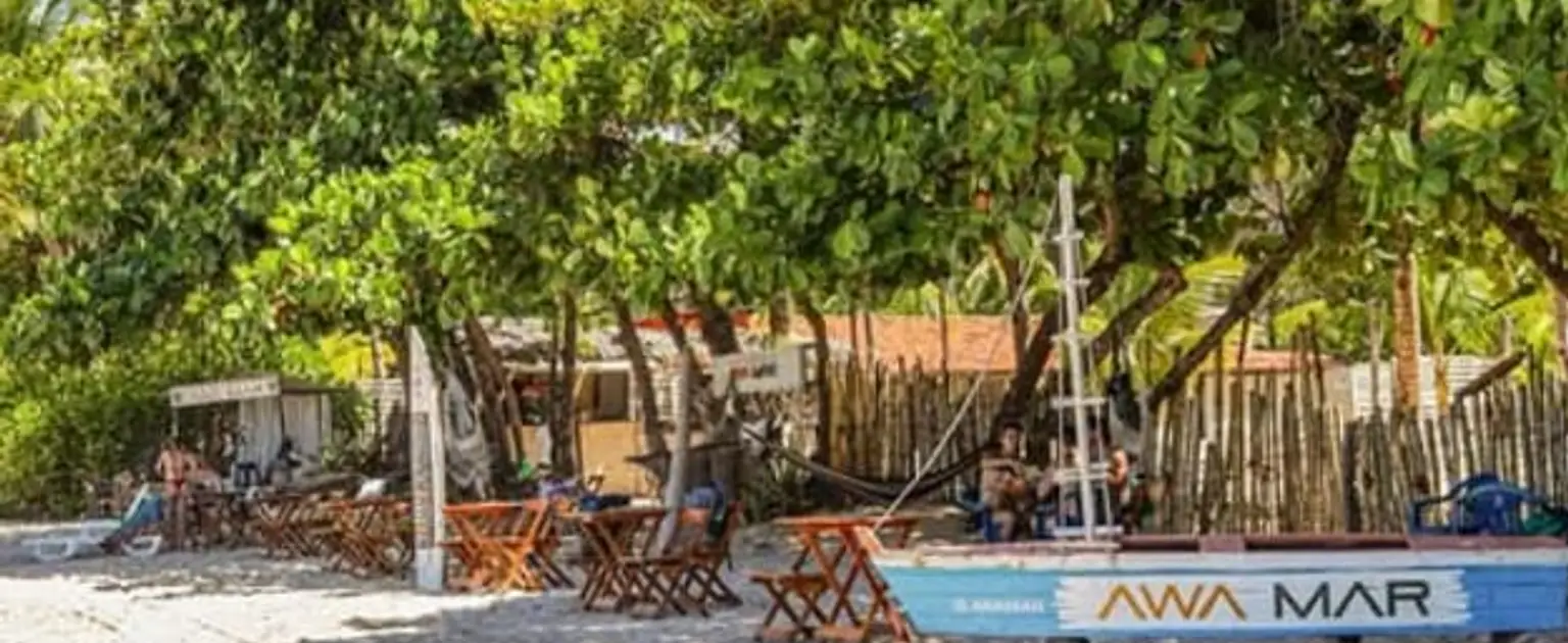 Awa Mar em Morro de São Paulo: gastronomia na Quarta Praia