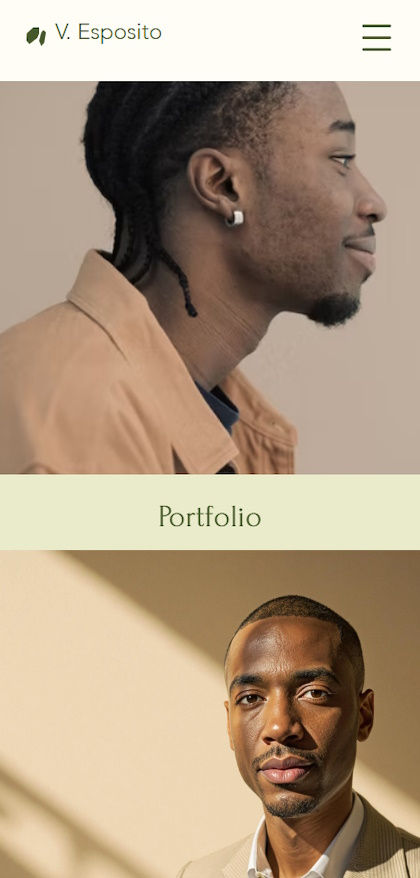 professional photographer portfolio template