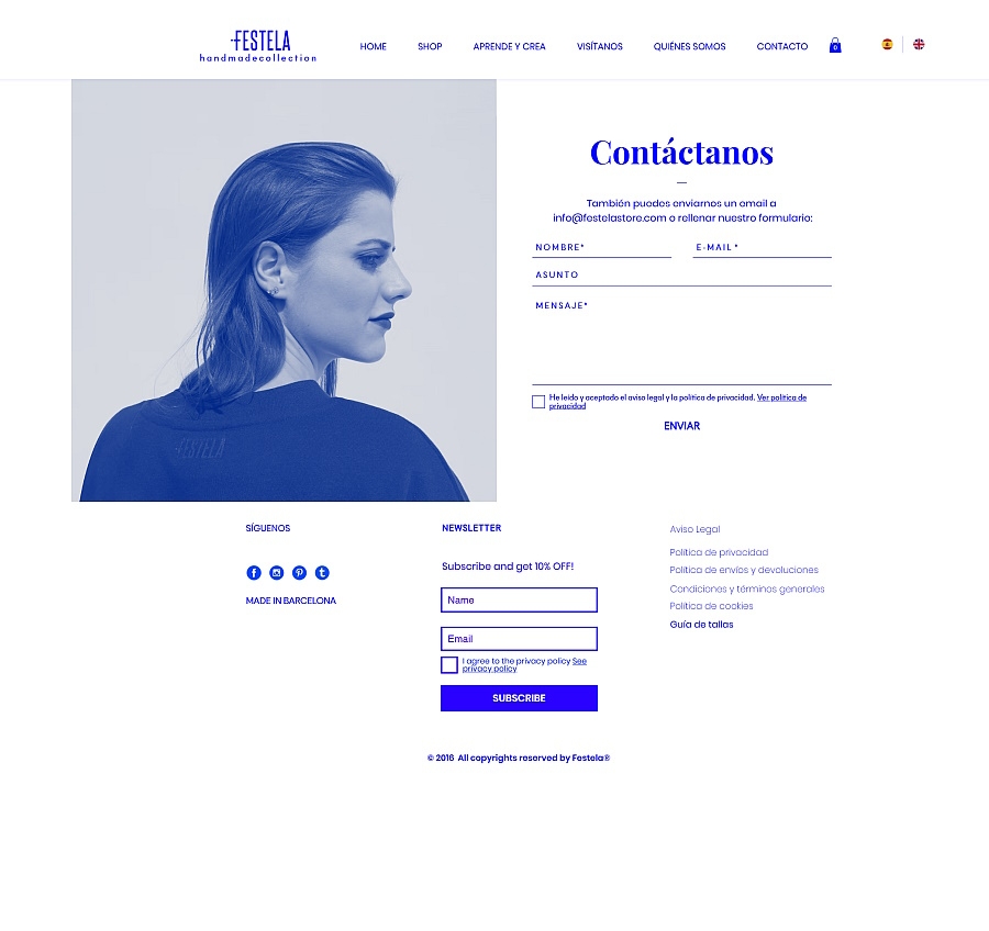 Handmade Fashion eCommerce Example | Boutique Online Stores