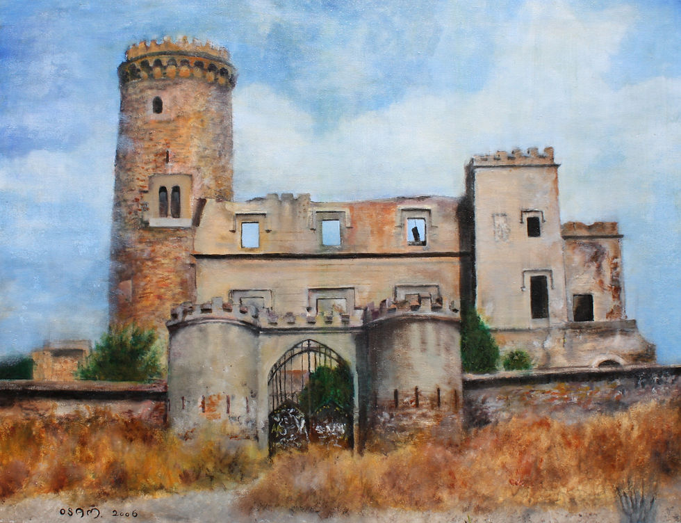 The castle of Barcelona