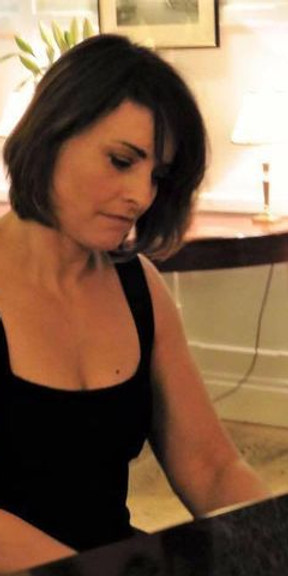 Me at 9 with my first piano