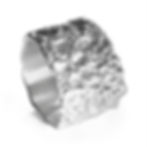 Silver ring "Moon"