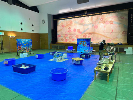 京都 与謝野つばきこども園【ふれあい移動水族館】