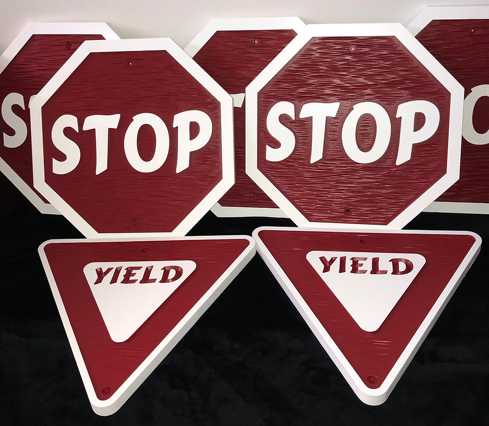 Stop Signs | Yield | Private Road Signs