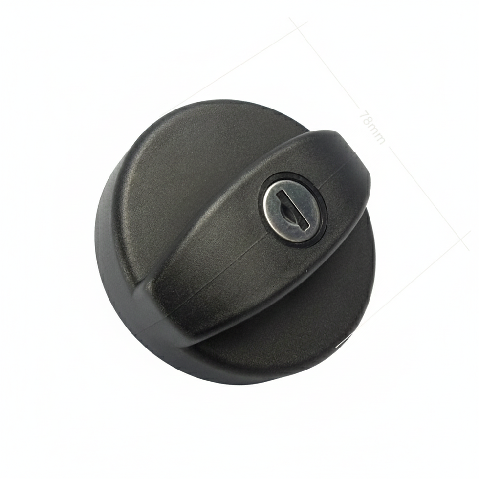 Thumbnail: Lockable Cap Black & Keys for Water Filler - Caravan