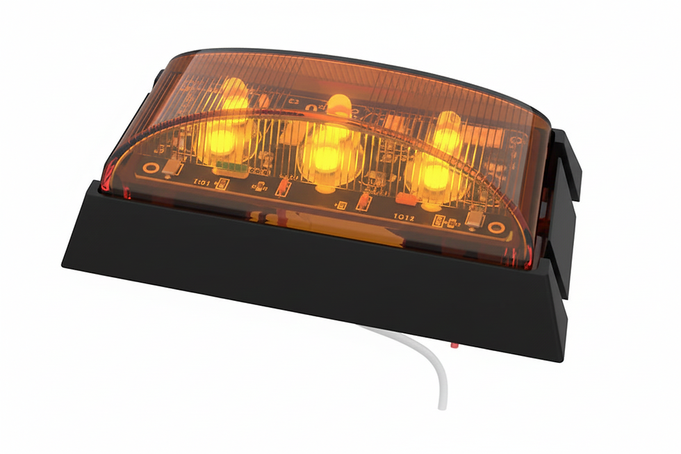 Thumbnail: AP LED Amber Marker Light AP1150 Side View