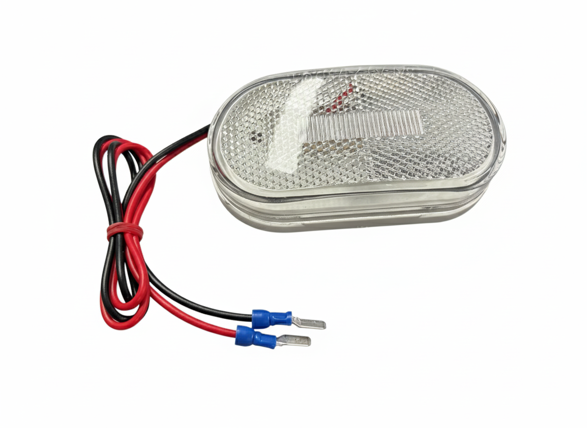 JAYCO Front LED Marker Light Clear C4112B Side View