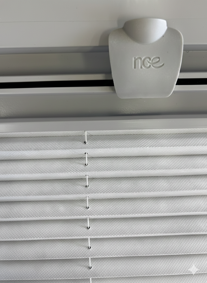 Thumbnail: NCE Euro Series Blind and Flyscreen 900 x 450 Front View