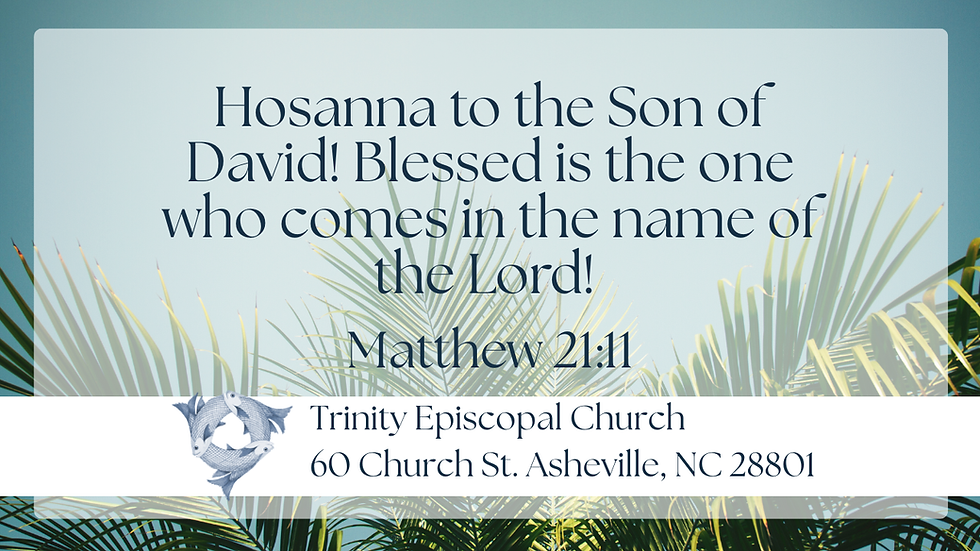 Trinity Episcopal Church Holy Eucharist - March 29, 2026 10:45 am 