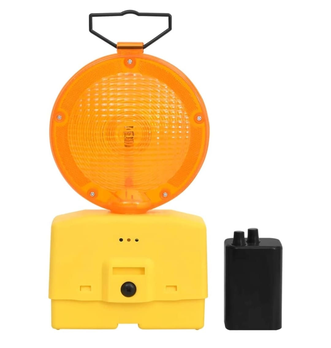 LUZ SEÑALIZACIÓN OBRA