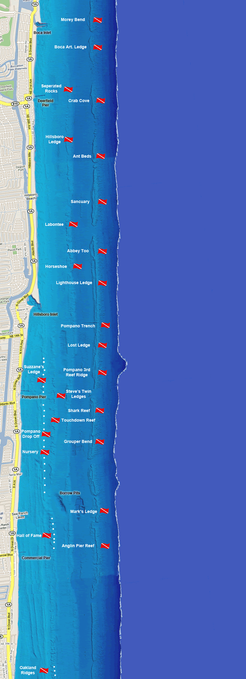 Reef Dive Sites