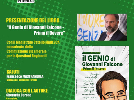15 Luglio - Cultura Antimafia al Comune di Forenza