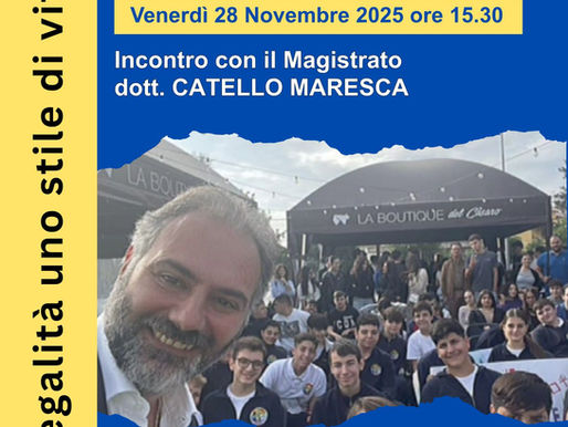 28 Novembre - Legalità e Cultura Antimafia